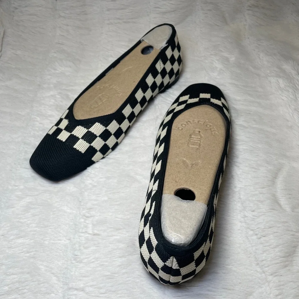 VIVAIA Square-Toe V-Cut Flats (Margot™ 2.0) EU 41 / US 9.5‎